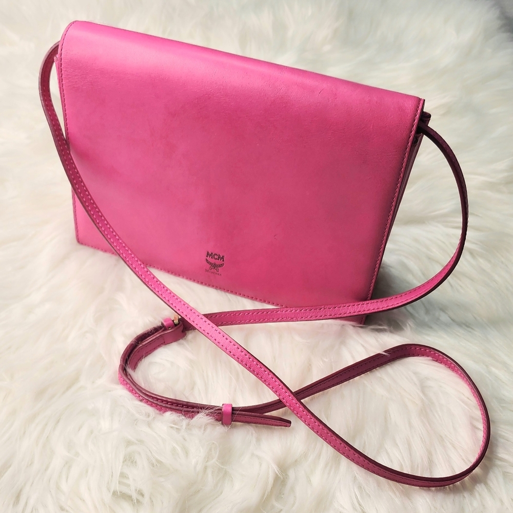 MCM Leather Crossbody